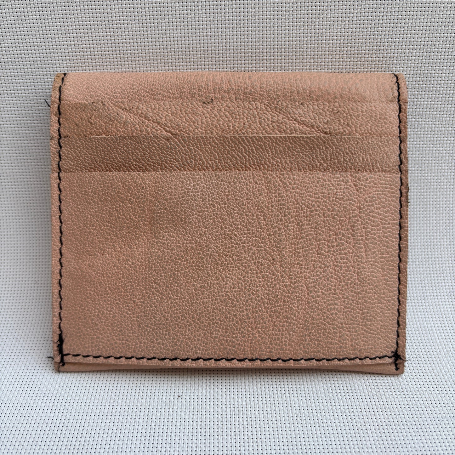 CAOMKA Coin Holder Natural BioCuir® Leather Exclusive Piece No. 12375