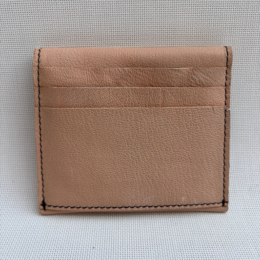 CAOMKA Coin Holder Natural BioCuir® Leather Exclusive Piece No. 12375