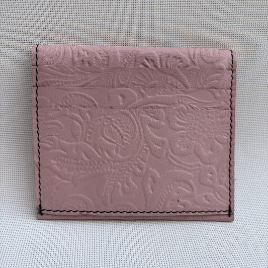 CAOMKA Coin Holder Natural BioCuir® Leather Exclusive Piece No. 12375
