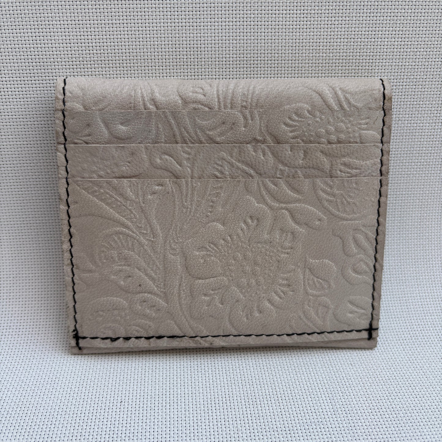 CAOMKA Coin Holder Natural BioCuir® Leather Exclusive Piece No. 12375