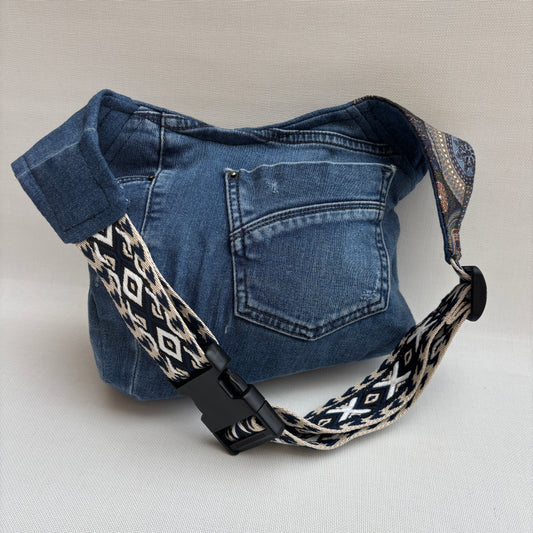 ♻️ Jeans Recycled ♻️ Einzelstück Nr. 11935