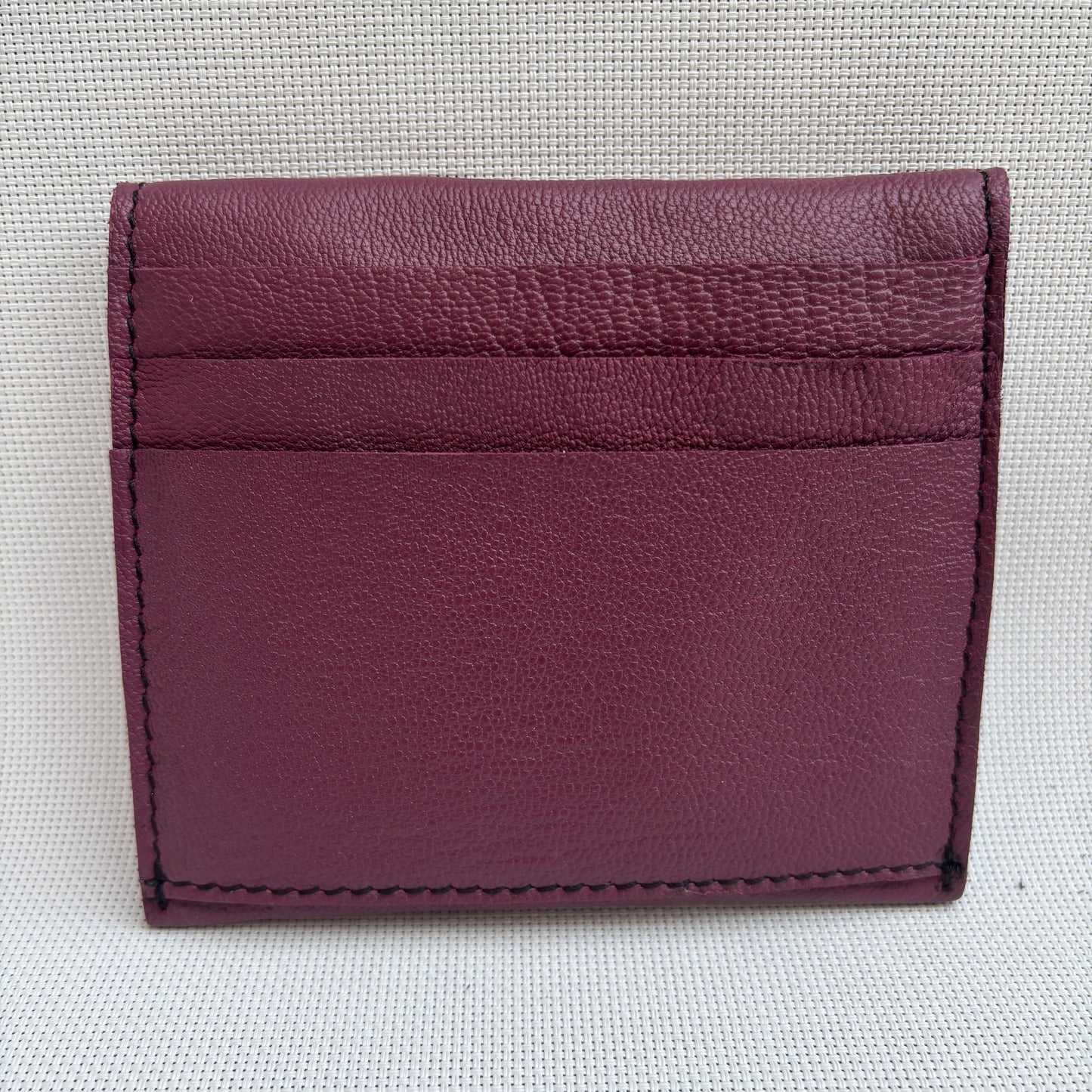 CAOMKA Coin Holder Natural BioCuir® Leather Exclusive Piece No. 12375