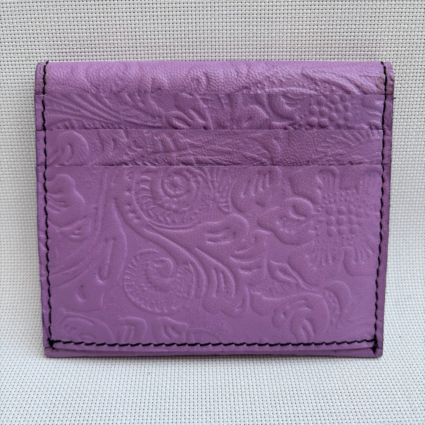 CAOMKA Coin Holder Natural BioCuir® Leather Exclusive Piece No. 12375