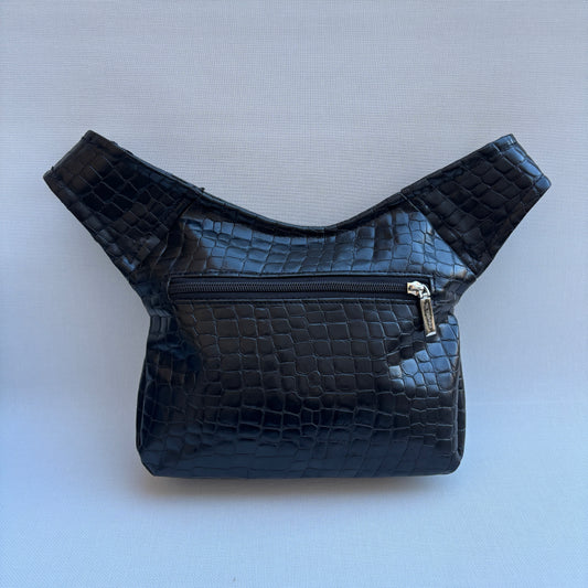 Riñonera "Special Black Love" + Bolsillo trasero · Polipiel · Pieza Única Núm. 17268