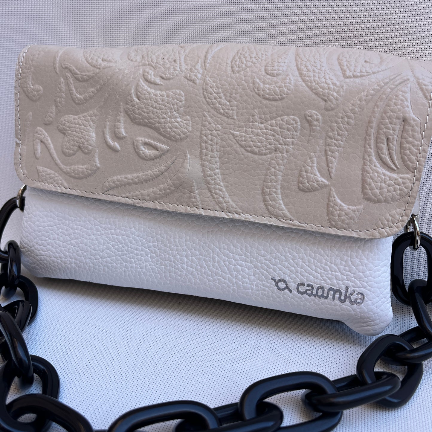 PACK: Monedero + Riñonera multifunción ELEGANT NANO "Beige" · Piel - Cuero · Pieza Exclusiva Núm. 15227