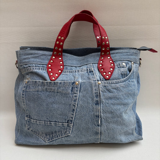 Bolso vaquero · ♻️ Jeans Recycled ♻️ · Pieza Única Núm. 18622