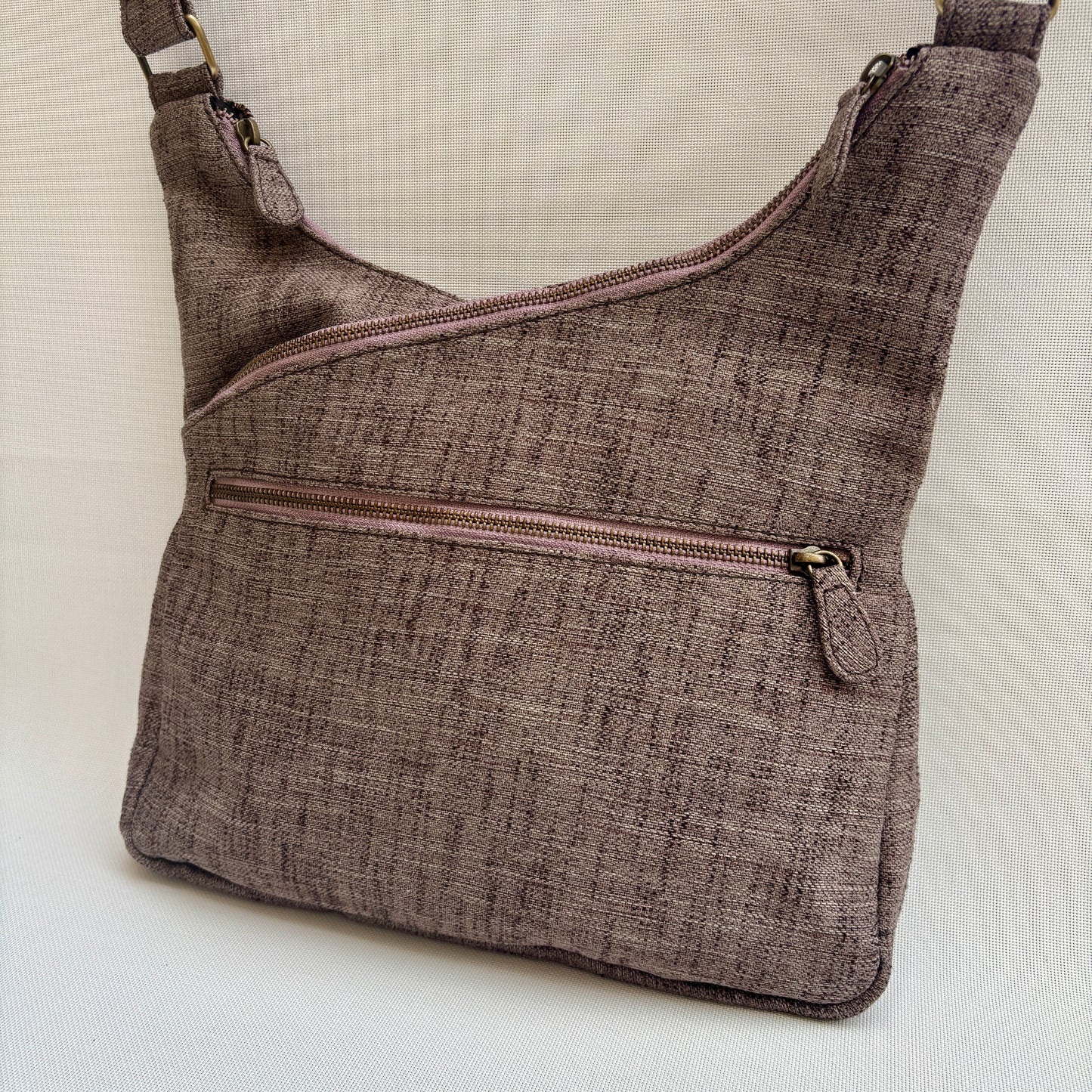 Bolso Bandolera Súper Caomka "Autumn Brown" · Pieza Exclusiva Núm. 17971