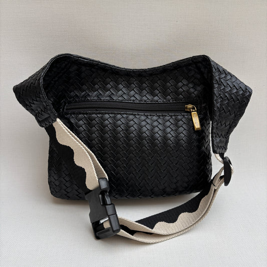 Riñonera "Special Black Top" + Bolsillo trasero · Polipiel · Pieza Única Núm. 18753