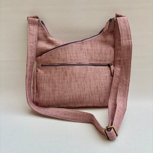 Bolso Bandolera Súper Caomka "Autumn Pink" · Pieza Exclusiva Núm. 17966
