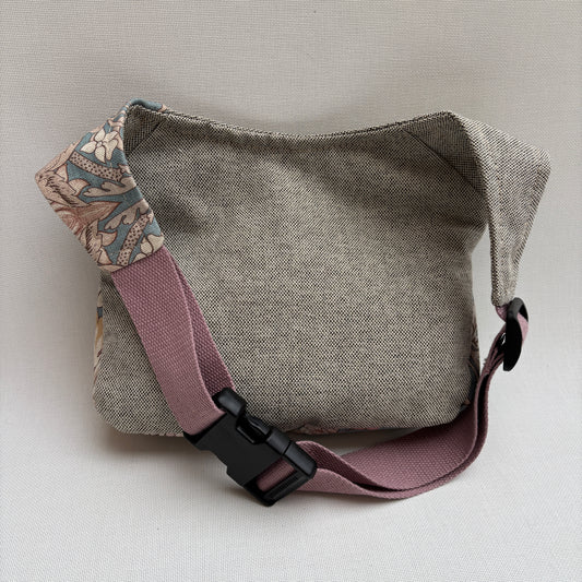 Riñonera "Special Pink Flowers" · Pieza única Núm. 18693