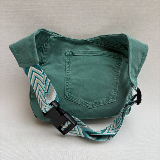 Riñonera “Special ♻️ Jeans Recycled ♻️ Top” · Pieza Única Núm. 18611