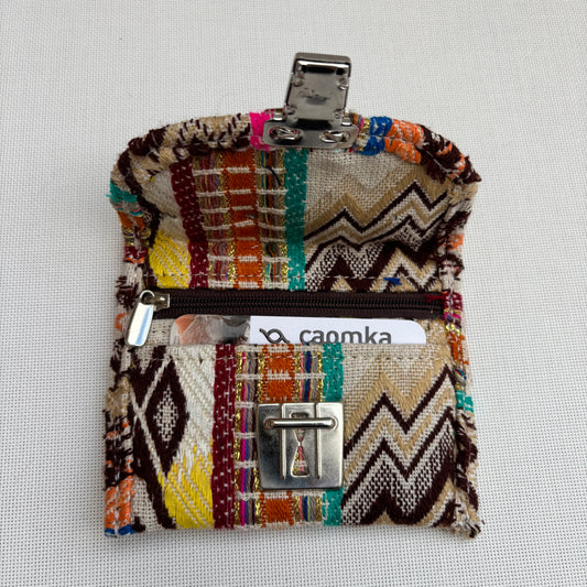 Monedero Mini "India Travel" Caomka · Pieza Única Núm. 18645