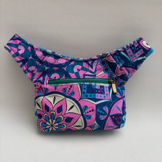 Riñonera "Spring Good Vibes III" + Bolsillo trasero · Pieza Única Núm. 17241