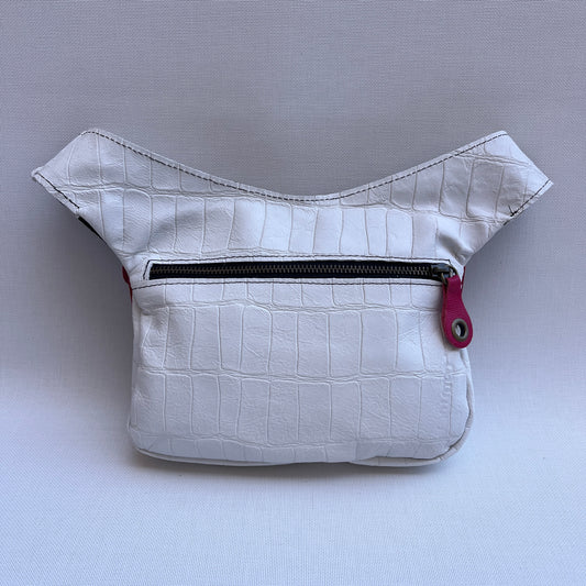 50% Dto. -> Special White & Fucsia · Piel - Cuero · Pieza Exclusiva Núm. 15542