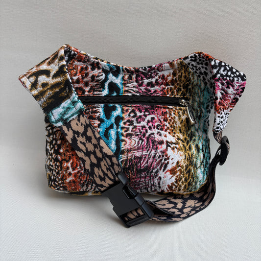 Riñonera "Animal Print Top" + Bolsillo trasero · Pieza Única Núm. 18088