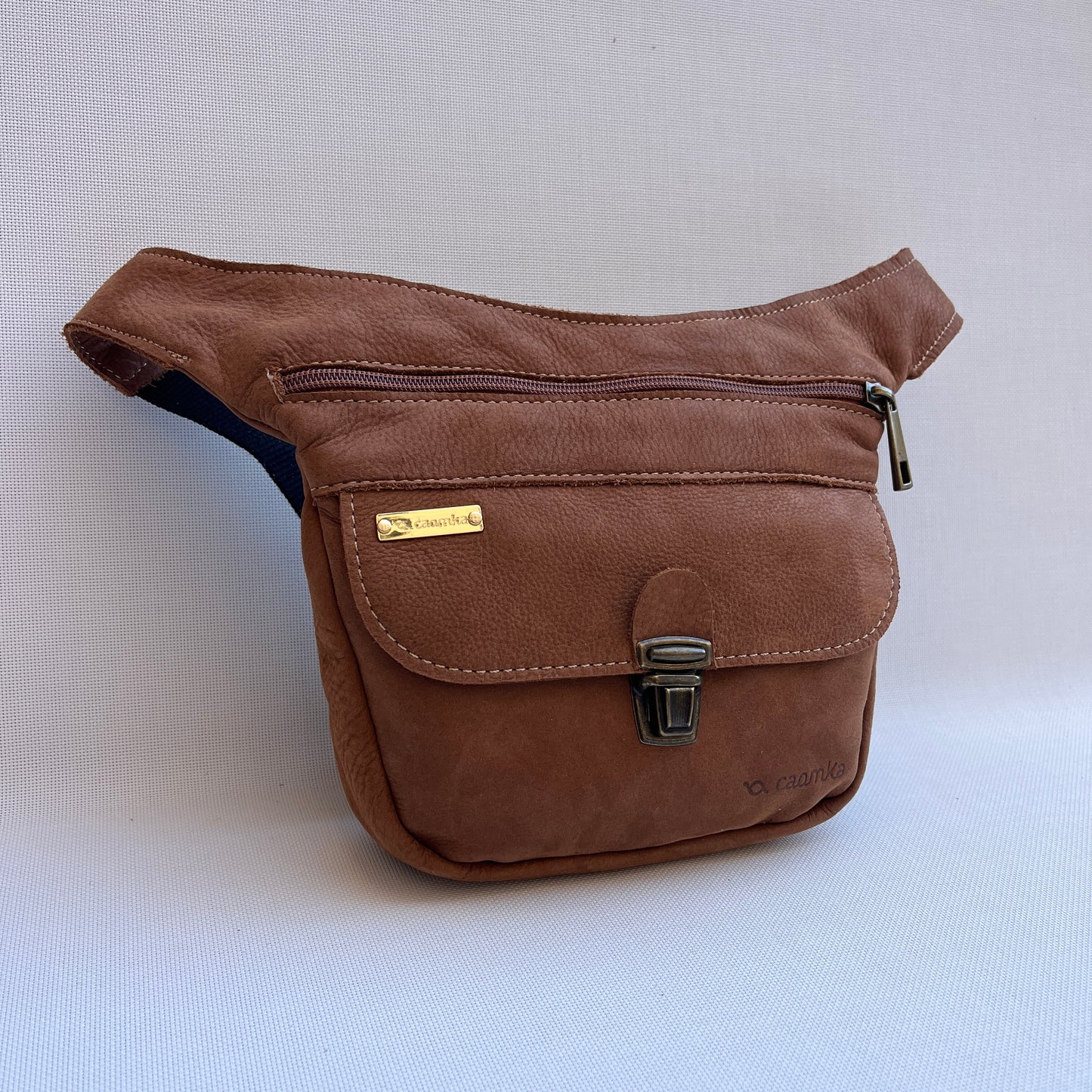Riñonera "Mini Camel" · Piel · Pieza Exclusiva Núm. 14750