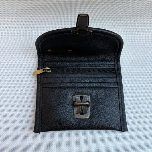 CAOMKA Coin Holder Natural BioCuir® Leather Exclusive Piece No. 12375