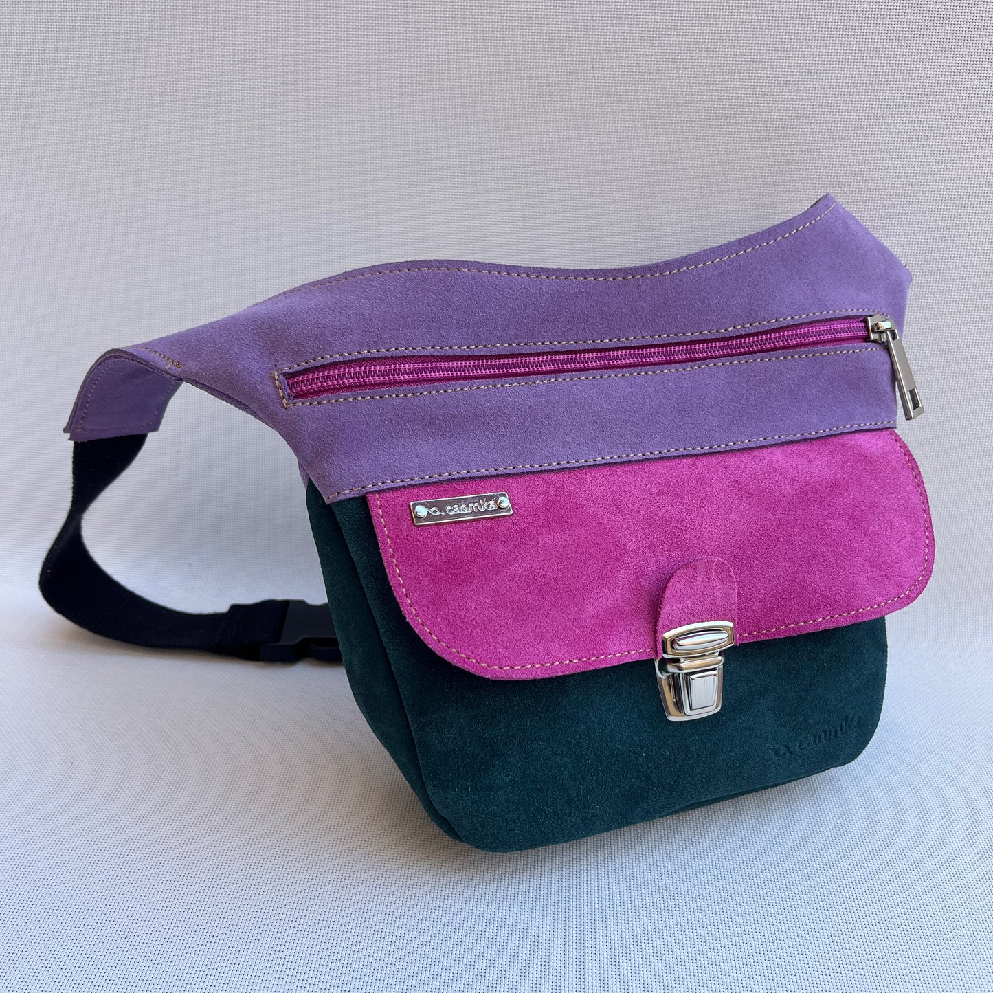 (-40%) Riñonera "Mini Fantasy" · Piel Serraje · Pieza Exclusiva Núm. 14754