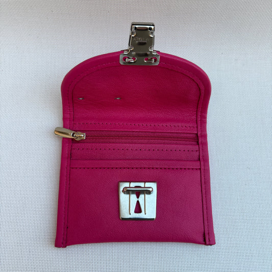 CAOMKA Coin Holder Natural BioCuir® Leather Exclusive Piece No. 12375