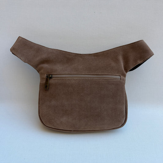 Riñonera Brown & Beige · Piel Serraje · Pieza Exclusiva Núm. 14756