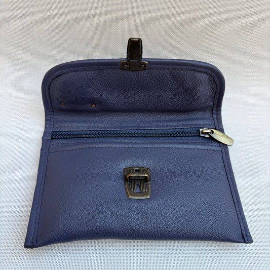 CAOMKA Flat Coin Purse Natural BioCuir® Leather Exclusive Piece No. 13177