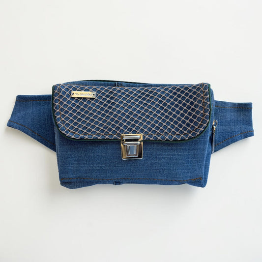 Riñonera Urban "♻️ Jeans Recycled Top ♻️" · Pieza Única Núm. 19571