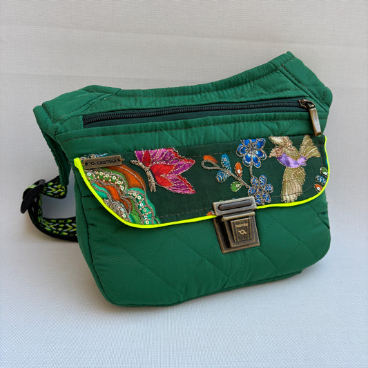 Riñonera "Special India Green Top" + Bolsillo trasero · Pieza Única Núm. 18739