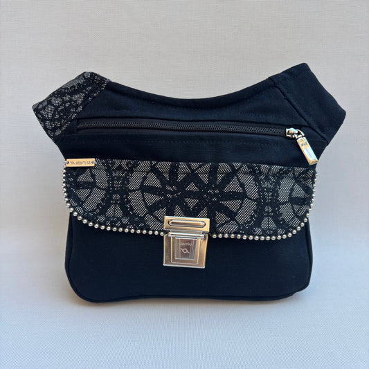 Riñonera "Elegant Black Top" · Pieza Única Núm. 17272