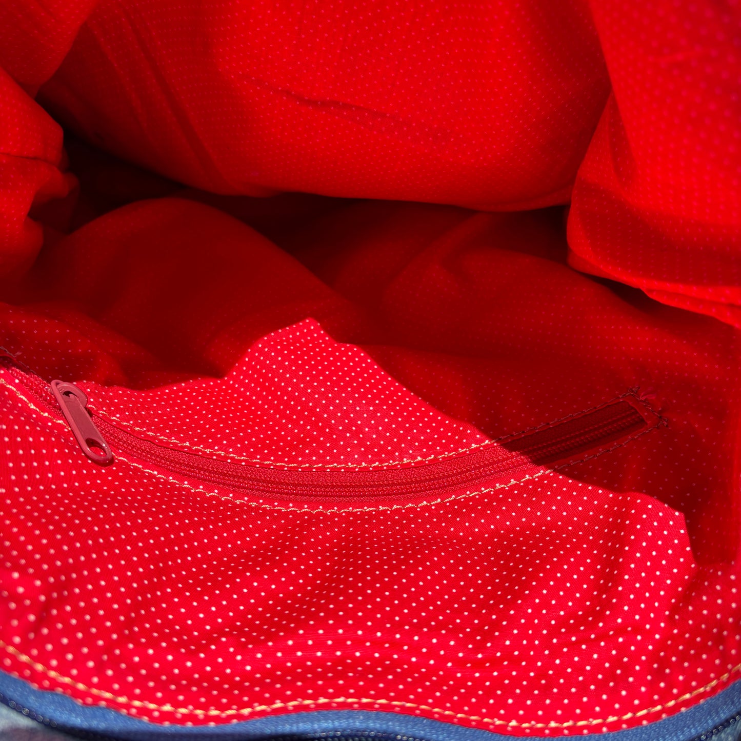 Mochila Top Caomka Recycled ♻️ Jeans · Pieza Única 15565