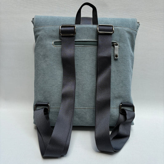 Mochila Top Caomka · Tejido natural de cáñamo · Pieza Única 15568