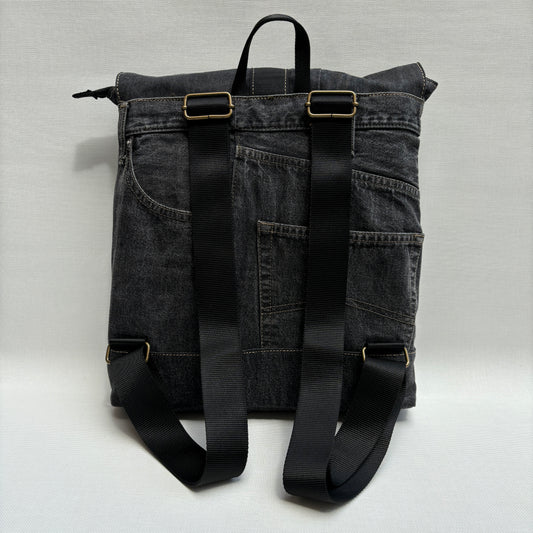 Mochila Top Caomka Recycled ♻️ Jeans · Pieza Única 15595