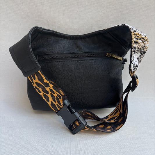 Riñonera "Luxury Annimal Print Top" + Bolsillo Trasero · Polipiel · Pieza única Núm. 18038