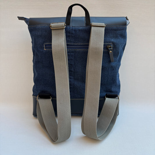 Mochila Top Caomka Recycled ♻️ Jeans · Pieza Única 16515