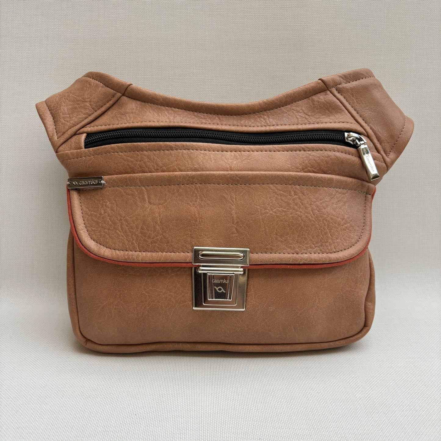 Special Elegant Brown Vegan Leatherette Exclusive Piece No. 13389