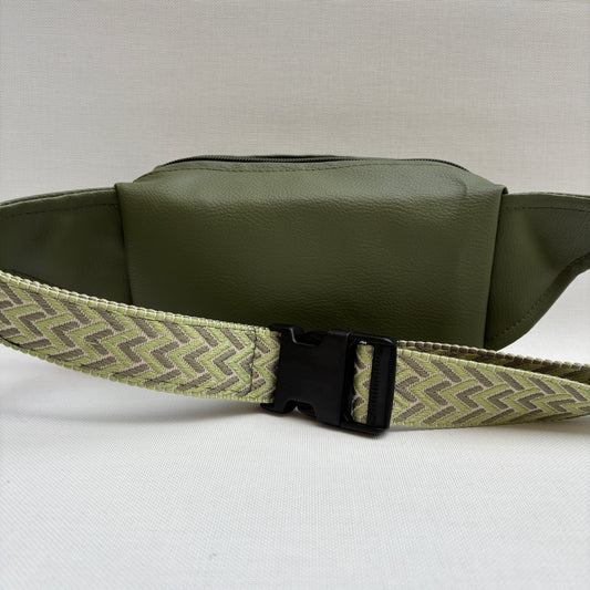 Riñonera Urban "Special Green Top" · Polipiel · Pieza Exclusiva Núm. 18749