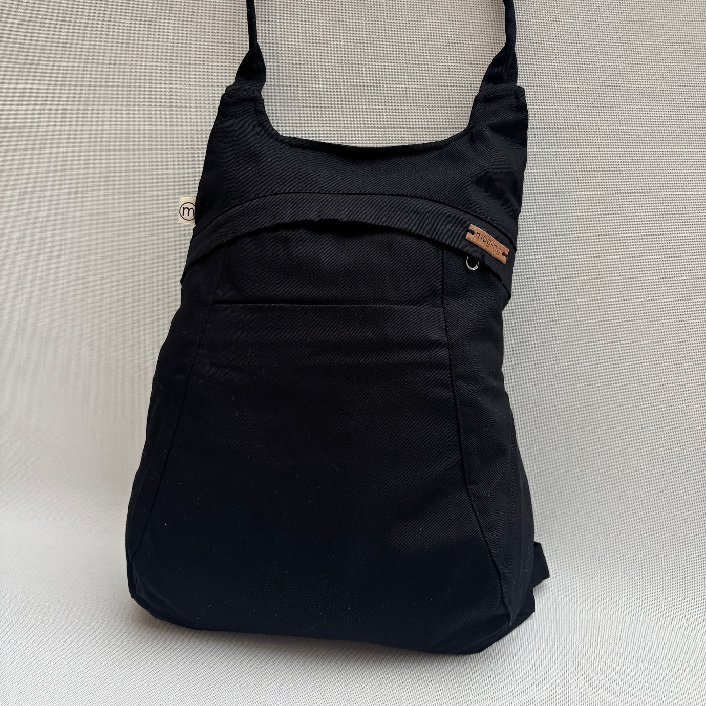 Mochila "Bhaktapur" Negro · Pieza Exclusiva 17365