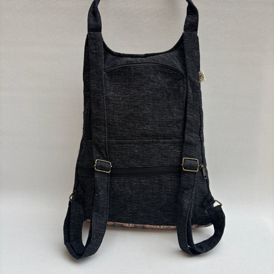 Mochila "Bhaktapur" Mandalas Jeans · Pieza Exclusiva 17364