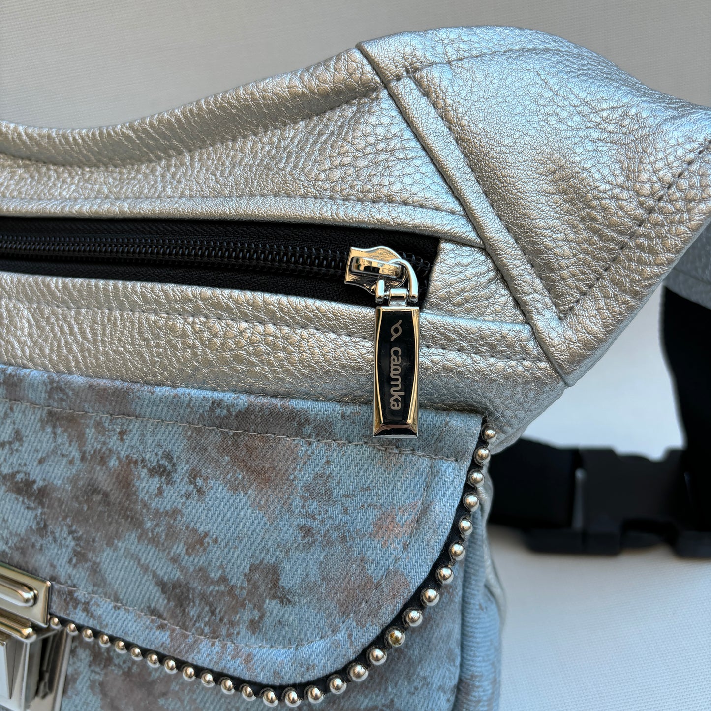 Special Jeans Flowers + Back pocket Unique Piece No. 12732