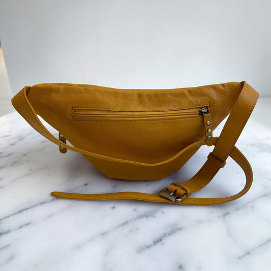 Riñonera "Special RetroChic Yellow" · Piel · Pieza Exclusiva Núm. 19670