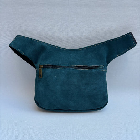 Riñonera "Special Mandalas" Verde · Piel · Pieza Exclusiva Núm. 17416