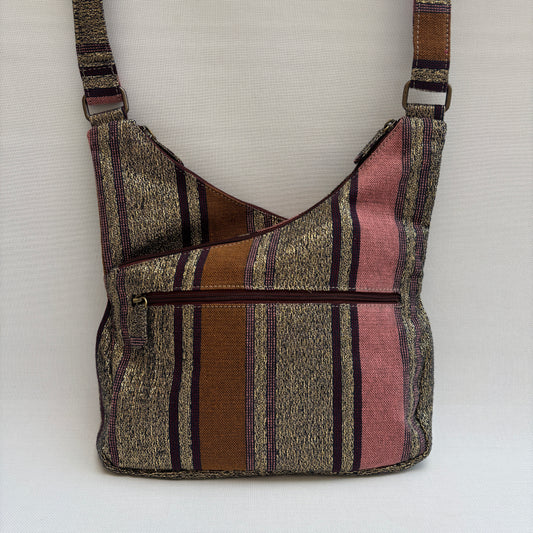 Bolso Bandolera Súper Caomka "Boho Golden Earth" · Pieza Única Núm. 18813