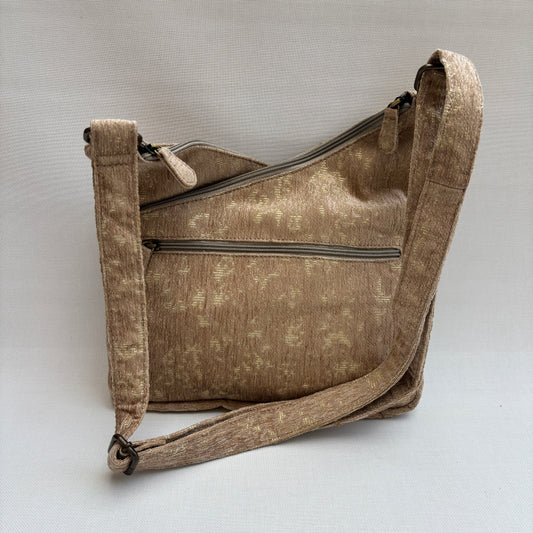 Bolso Bandolera Súper Caomka "Golden Sand Glow" · Pieza Única Núm. 18814