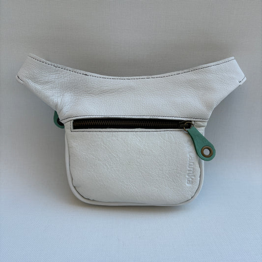 50% Dto. Mini Premium White & Green · Piel · Cuero · Pieza Exclusiva Núm. 15796