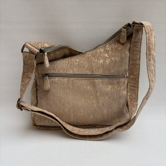 Bolso Bandolera Súper Caomka "Golden Sand Glow" · Pieza Única Núm. 18791
