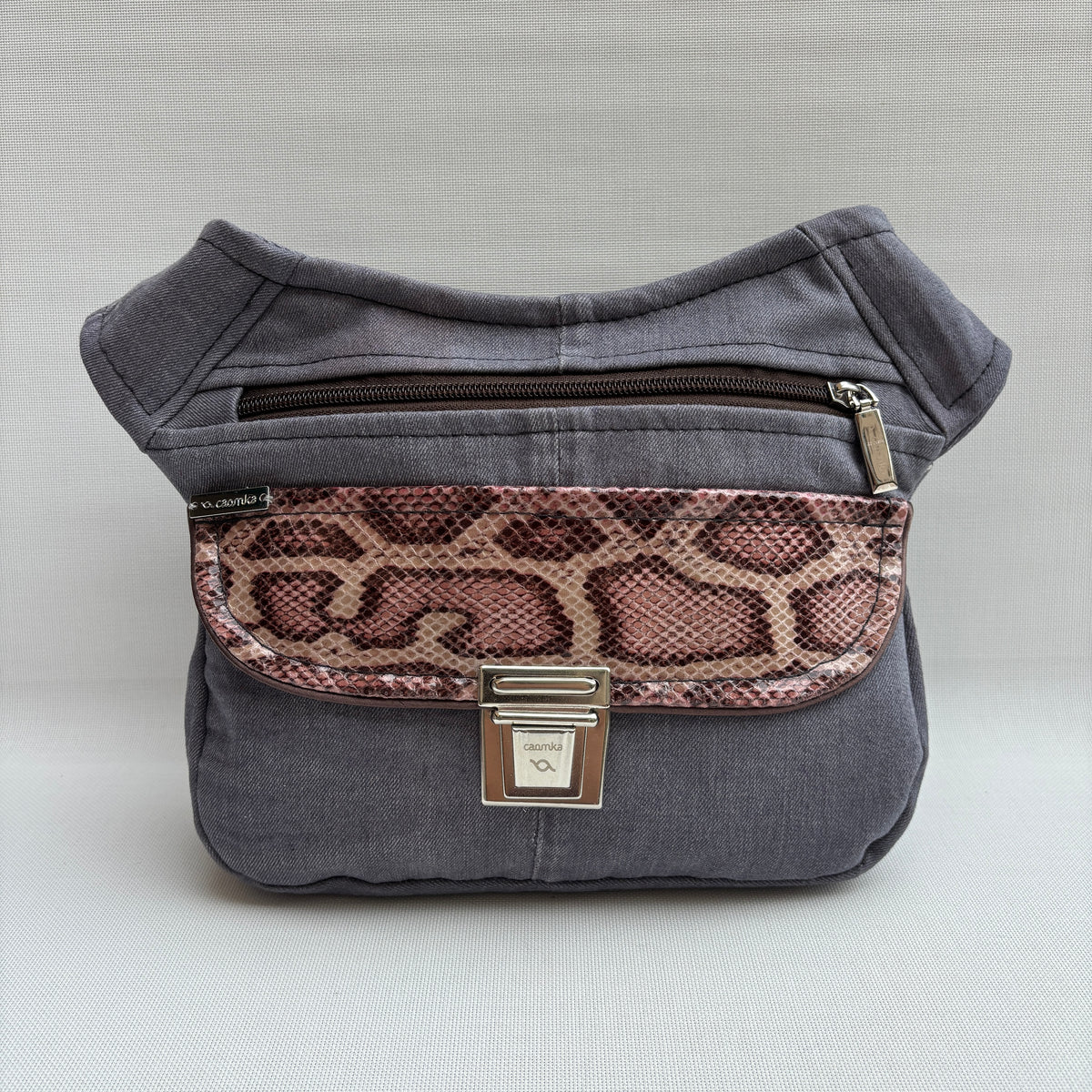 (-20%) Riñonera “Special ♻️ Jeans Recycled ♻️ Top” · Pieza Única Núm. 18159