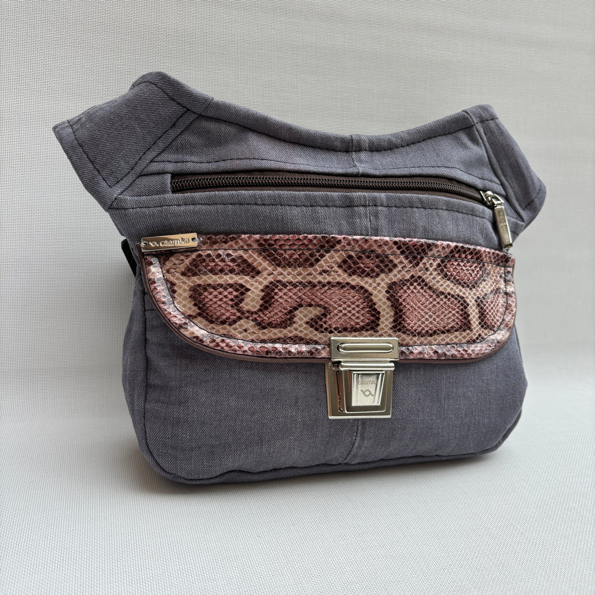 (-20%) Riñonera “Special ♻️ Jeans Recycled ♻️ Top” · Pieza Única Núm. 18159