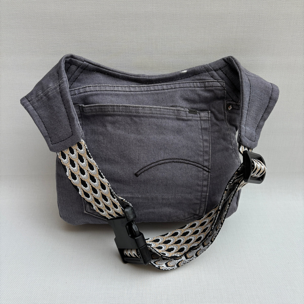 (-20%) Riñonera “Special ♻️ Jeans Recycled ♻️ Top” · Pieza Única Núm. 18159