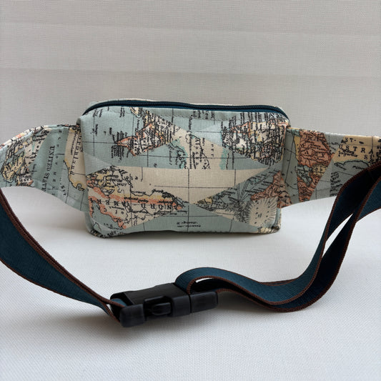 Riñonera Urban "Special Mapamundi Top" · Pieza Única Núm. 18904