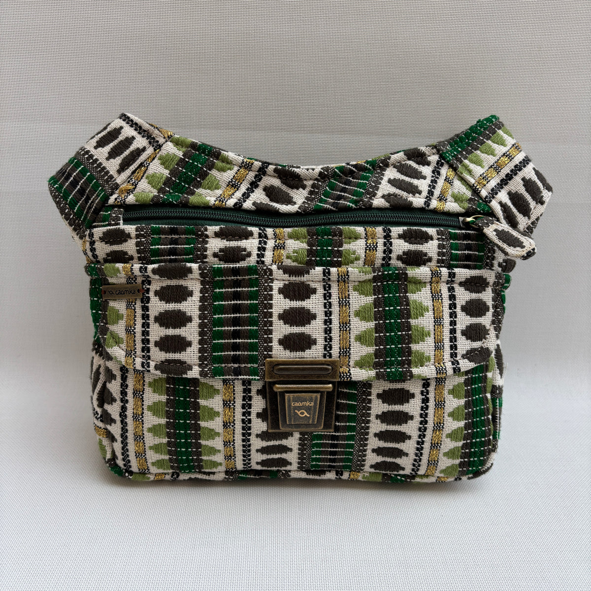 Riñonera "Forest Ethnic" + Bolsillo trasero · Pieza Única Núm. 18965