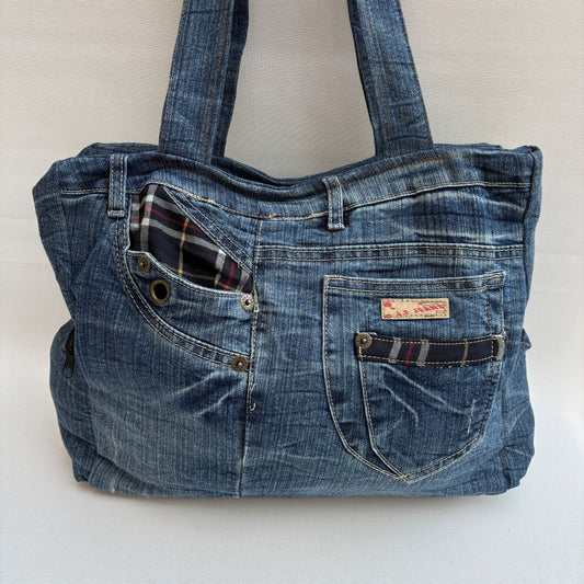 ♻️ Jeans Recycled ♻️ Unique Piece No. 11975